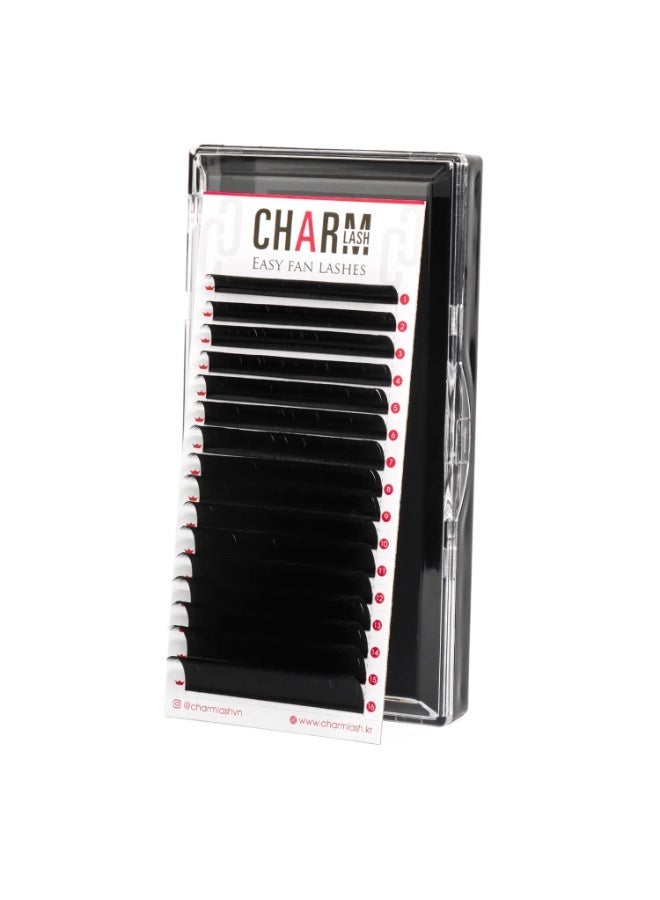 CHARM LASH Easy Fan Lashes 0.07, CC, Mix Length (8-15) - Image 3